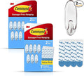 Command Clear Medium Hooks, 14 Hooks, 24 Strips by Command