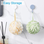 AmazerBath Loofah Sponge 60g/Piece, Exfoliating Bath Sponge Body Scrubber - Image 7