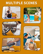babygoal Travel Laundry Bags 2 Pack, Gym and Swimming-Washable Waterproof Wet - Image 5