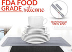 Zulay Kitchen Large Roll Up Dish Drying Rack - Image 6