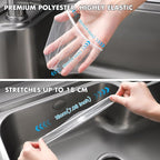 200 Pack Kitchen Sink Strainer Mesh Bag, Anti-Clogging Disposable Sink Drain - Image 5