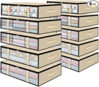 StorageRight Under Bed Storage Bins, Breathable Organizer by StorageRight