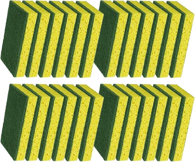 CELOX Scrub Sponges for Washing Dishes and Cleaning Kitchen, 24 Pack by CELOX