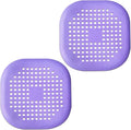2 Pieces Shower Drain Hair Catcher Bathtub Stopper Home Drain Protectors Drain by Philbinden