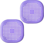 2 Pieces Shower Drain Hair Catcher Bathtub Stopper Home Drain Protectors Drain by Philbinden