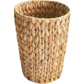 2 Gallon Wicker Trash Can, Woven Water Hyacinth Wicker Waste Basket by Unknown