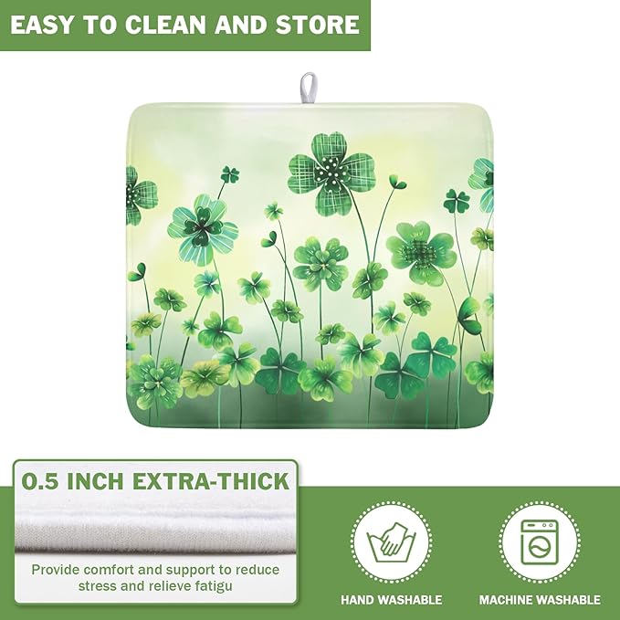 St Patrick's Day Dish Drying Mat - Image 5
