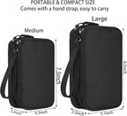 Electronics Organizer Travel Case, Charger Organizer Case Pouch, Electronic - Image 2