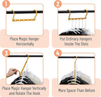 Mr. Pen- Space Saving Hangers for Clothes, Autumn Colors, Plastic Multi Clothes - Image 5