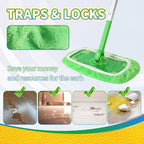 Reusable 100% Coral Fleece Mop Pads Compatible - Image 5