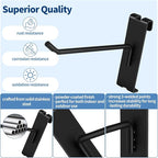 20Pcs Gridwall Hooks, Metal Grid Panel Hanging Peg Hooks, Grid Wall Accessory - Image 3