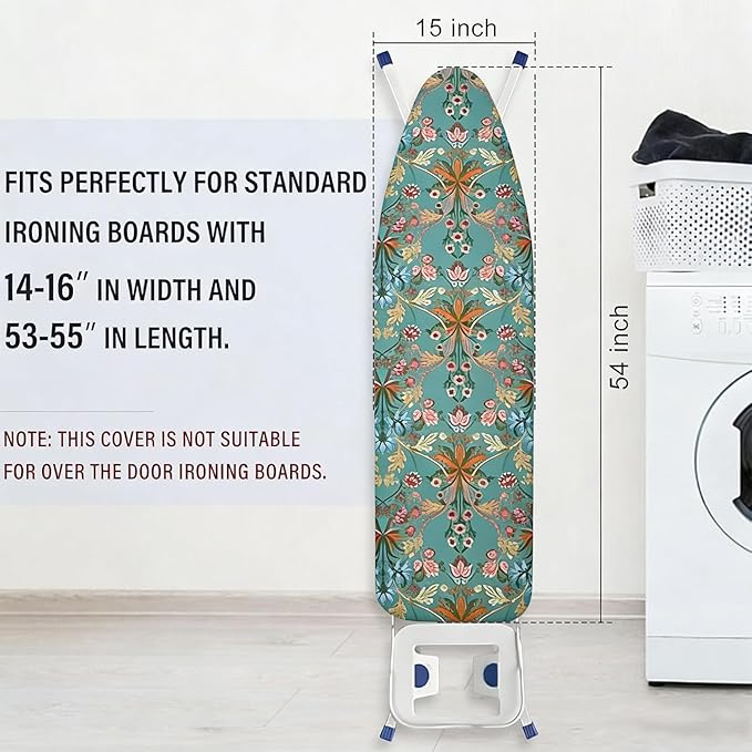 Thickened Ironing Board Cover and Sealing pad 15x54, Large-Sized Protective - Image 5