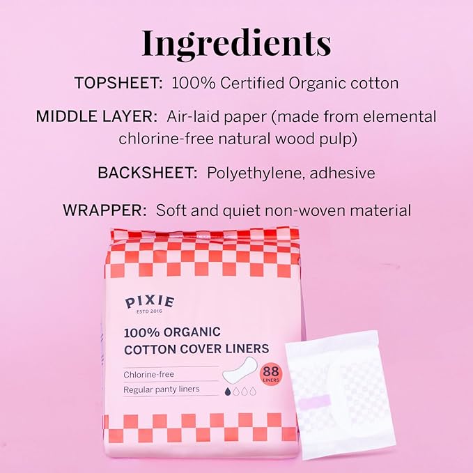 Pixie Organic Cotton Panty Liners - Image 8
