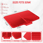 Dish Drying Mat for Kitchen Counter, - Image 2