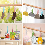 24 Pack Plastic Clothes Pins Heavy Duty Outdoor - Image 7