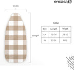 Encasa XO Ironing Board Cover and Pad 28"x12" - 4mm Felt Mini Iron Board Cover - Image 2