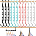 12-Pack-Closet-Organizers-and-Storage, Clothes-Organizer-Hangers by HZZILEY