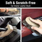YeewayVeh Long Bristle Horse Hair Brush - Image 4