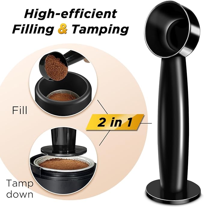 CAPMESSO Reusable Vertuoline Pod Refill Kit, 2024 Innovative - Image 5