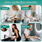 16 Inch Stone Faucet Mat for Kitchen Sink, Kitchen Sink Splash Guard-Water - Image 7