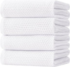 Homaxy 100% Cotton Oversized Waffle Weave Kitchen Dish Towels, Ultra Soft by Homaxy