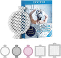 INVIHUG, 25 Pack, Disposable Shower Drain Hair Catcher Mesh Stickers, by BathroomRoomShowerDrainDrainStrainerAccessories