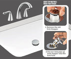 Artiwell Universal Bathroom Sink Drain Stopper, Fits Most Pop-Up Drains - Image 3