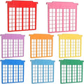 party greeting 8 Pack File and Folder Dividers 9x11.4 Inches Plastic Hanging by partygreeting