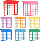 party greeting 8 Pack File and Folder Dividers 9x11.4 Inches Plastic Hanging by partygreeting