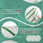 Tioncy 3 Pcs 19 Inches Synthetic Carpet Bonnet Scrubber Brush Carpet Bonnets - Image 3