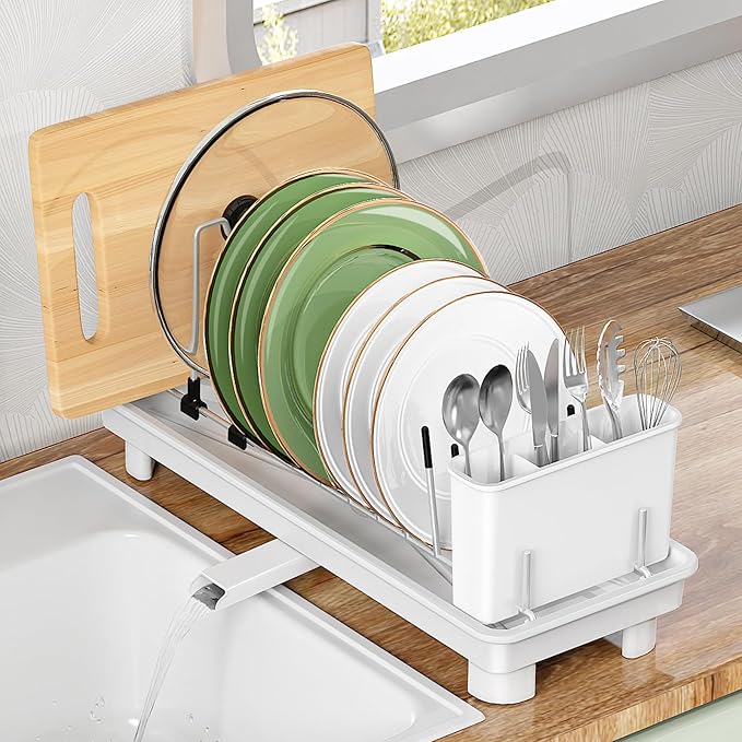 Small Dish Drying Rack, Compact Dish Rack by CosyPic