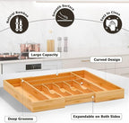 Utensil Organizer Silverware Tray - Image 2