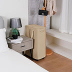 Slim Laundry Hamper with Lid and Wheels, Small Rolling Laundry Basket with - Image 6