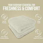 DAN RIVER 12 Pack Wash Cloths for Showering - Image 5