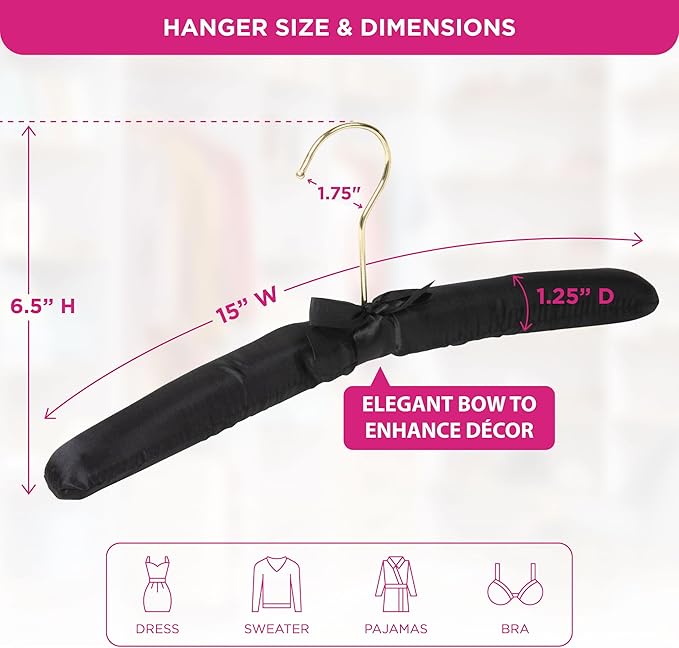 Premium Padded Hangers for Women’s Clothing - Image 4