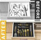 Utensil Organizer Silverware Drawer Organizer - Image 3
