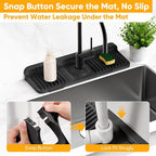 14.6 inch Faucet Mat for Kitchen Sink Splash GuardKitchen Sink Faucet Mat - Image 4