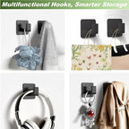 Adhesive Shower Hooks, Towel Hooks - Image 4