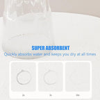 Kitchen Sink Faucet Mat, Diatomaceous Earth Quick Dry Sink Splashback Drying Mat - Image 2
