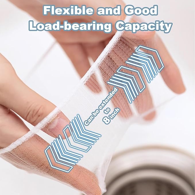 200 PCS Kitchen Mesh Sink Strainer, Disposable Sink Strainer Covers, Drain Nets - Image 2