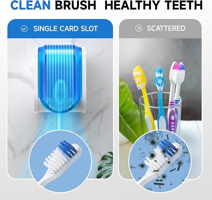 Toothbrush Holders for Bathrooms【Upgrade Single Slot Design】 Toothbrush Holder - Image 5