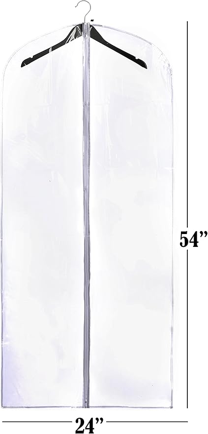 Handy Laundry Clear Vinyl Garment Bag - Image 2