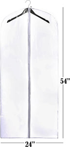 Handy Laundry Clear Vinyl Garment Bag - Image 2