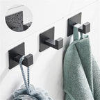 Flybath Coat Hook SUS 304 Stainless Steel Towel Robe Hooks Square Bathroom - Image 4