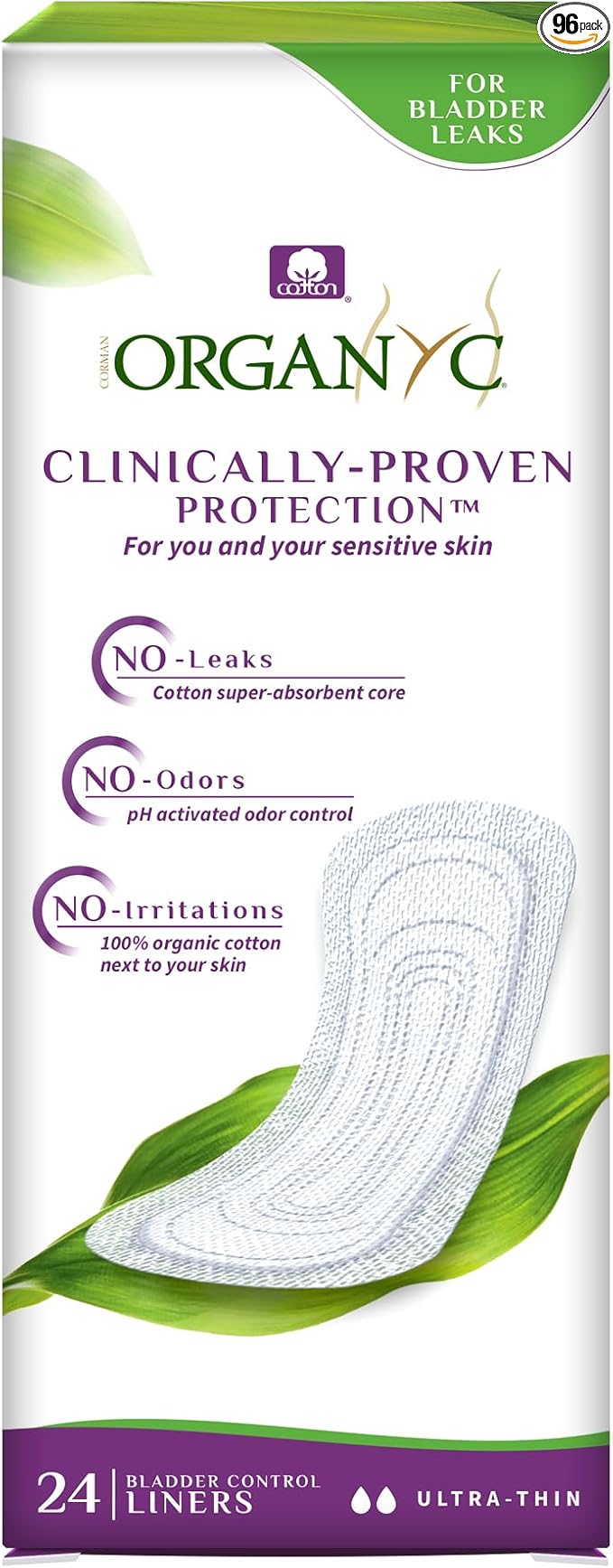 Organyc Certified Organic Cotton Liners by Organyc