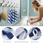 SINLAND Microfiber Facial Cloths Fast Drying Washcloth 12inch x 12inch - Image 3