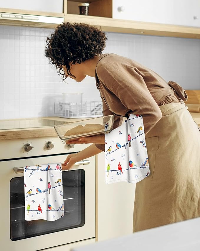 Flour Sack Kitchen Towels Set of 2-18x26 Cotton Dish Towels - Image 6