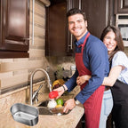 Stainless Steel Sink Drain Strainer Basket, Kitchen Sink Food Waste Filter and - Image 7