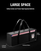 Ebike battery bag, LiFePO4 Lithium Battery Fireproof Bag - Image 6