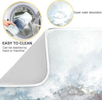 Absorbent Dish Drying Mat for Kitchen Counter - Image 2